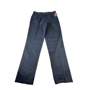 NEW Dockers Mens Black Original Classic Fit Pants 36x36 Durable Cotton Blend